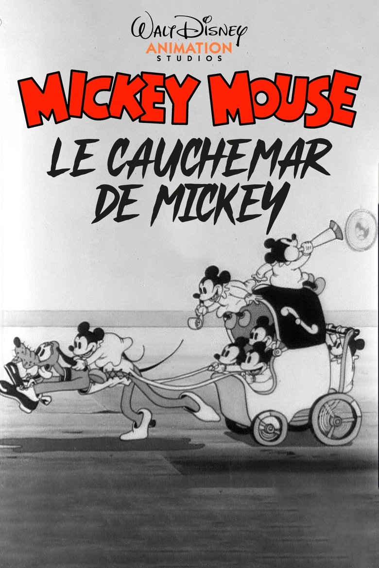 affiche du film Le Cauchemar de Mickey