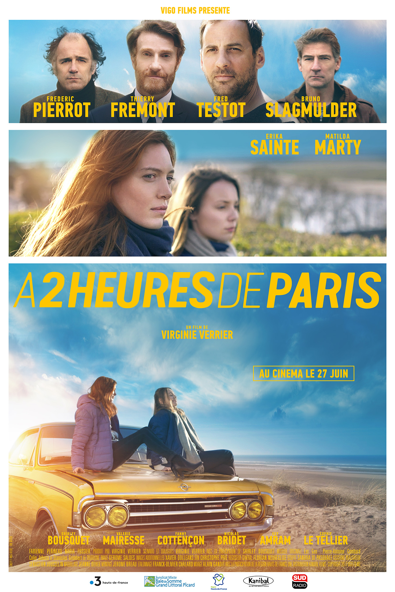 affiche du film À deux heures de Paris