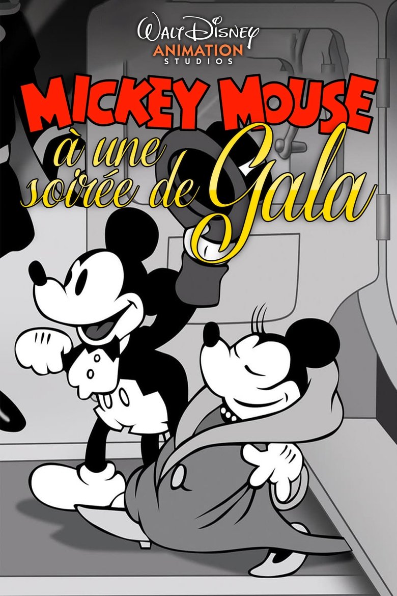 affiche du film Mickey à une soirée gala