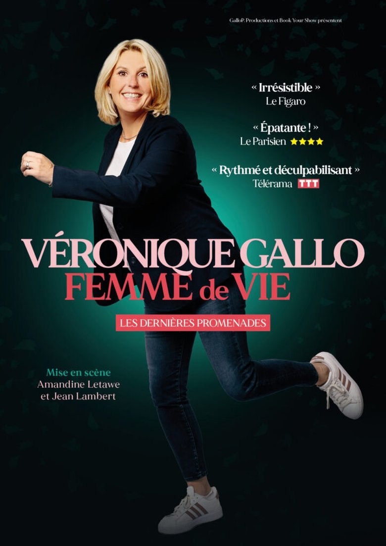 affiche du film Véronique Gallo : Femme de Vie