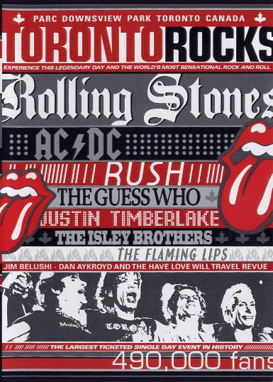 affiche du film The Rolling Stones: Toronto Rocks