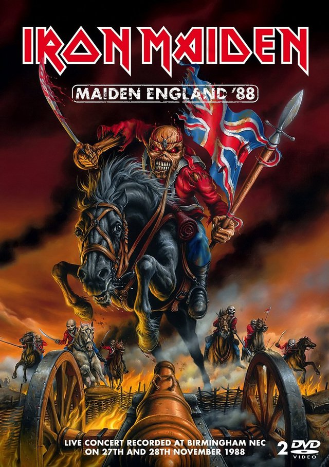 affiche du film Iron Maiden: Maiden England '88 (live)