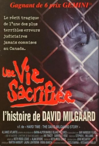 affiche du film Une vie sacrifiée : l'histoire de David Milgaard