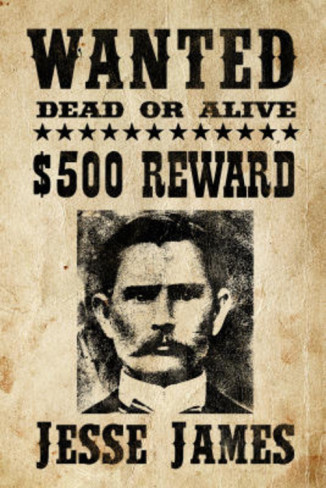 affiche du film Jesse James