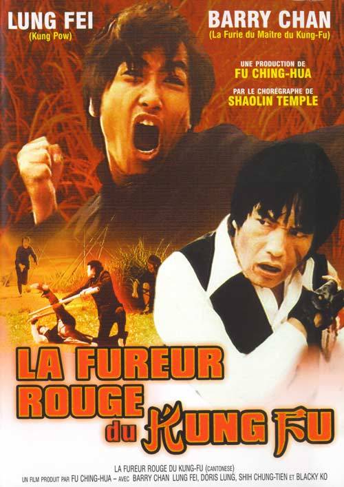 affiche du film La fureur rouge du Kung Fu