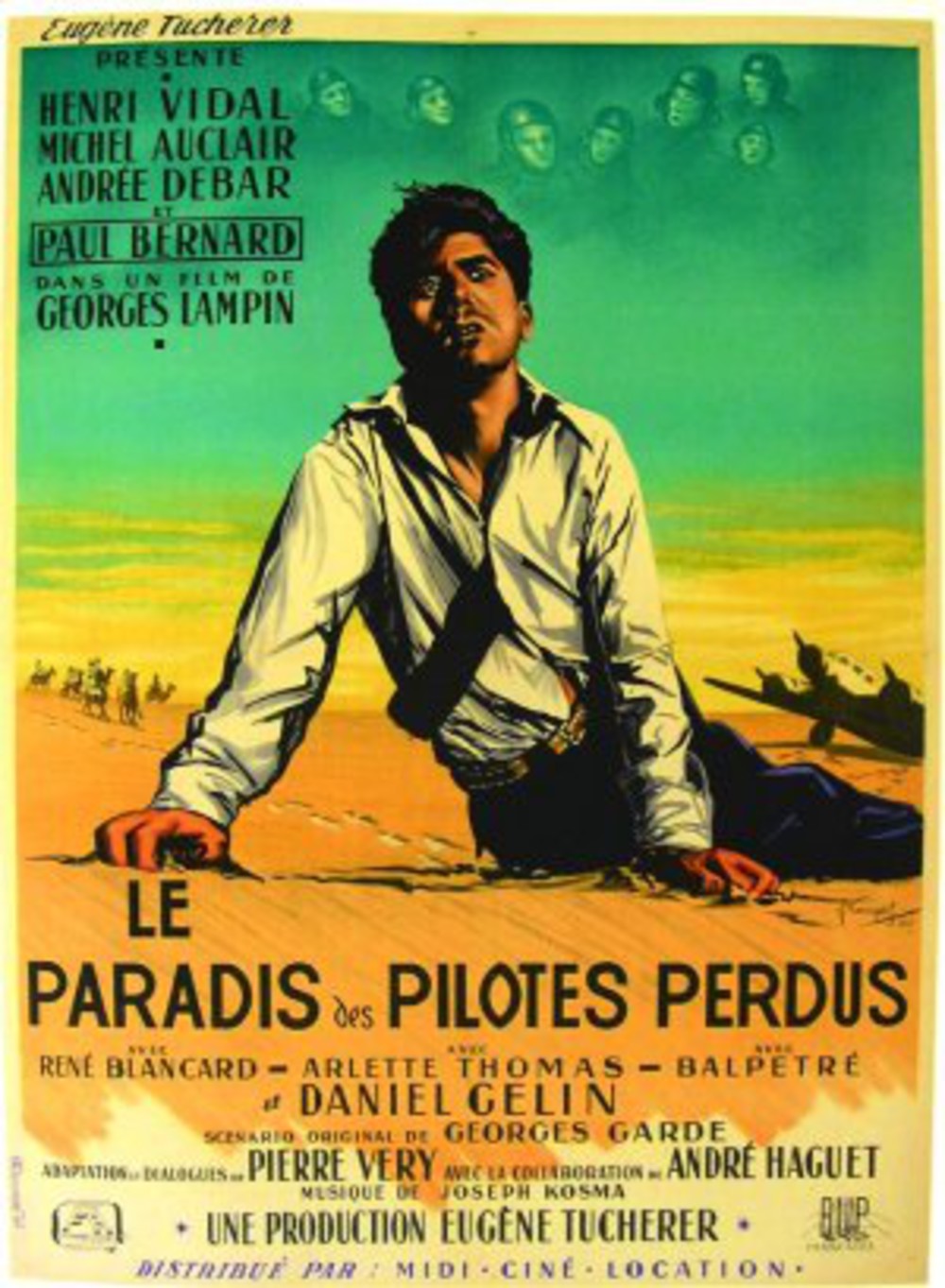 affiche du film Le Paradis des pilotes perdus