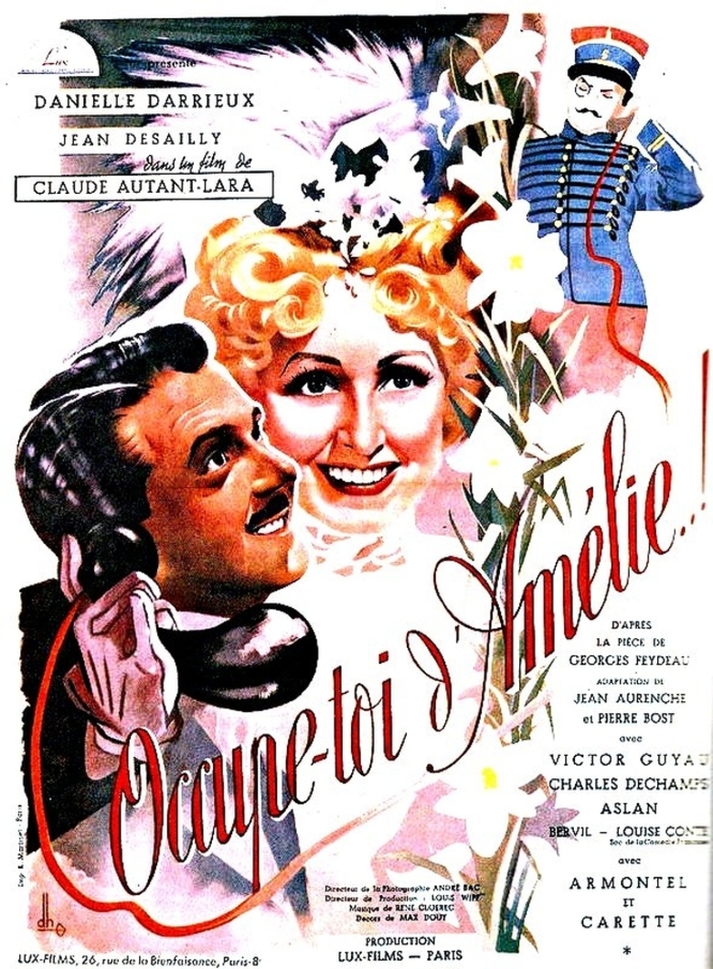affiche du film Occupe-toi d'Amélie..!