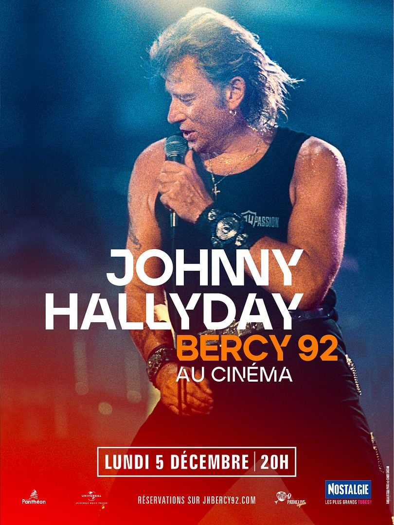 affiche du film Johnny Hallyday: Bercy '92 (live)