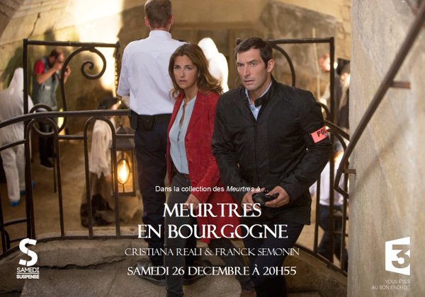 affiche du film Meurtres en Bourgogne