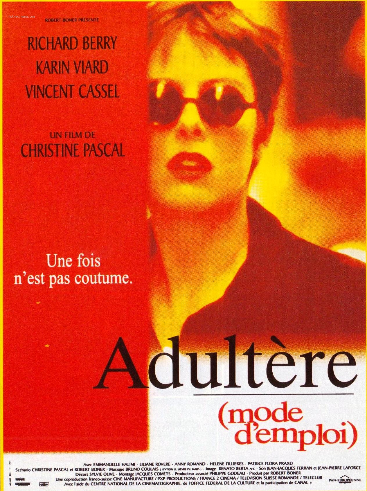 affiche du film Adultère, mode d'emploi