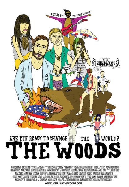 affiche du film The Woods