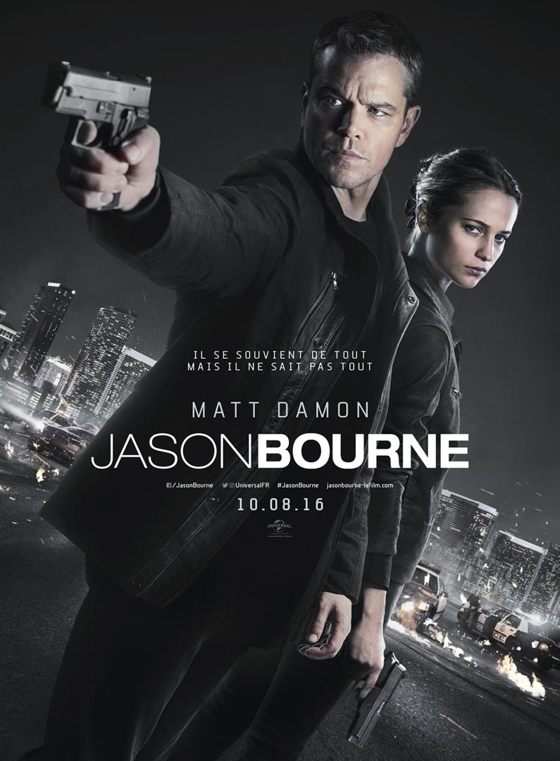 affiche du film Jason Bourne