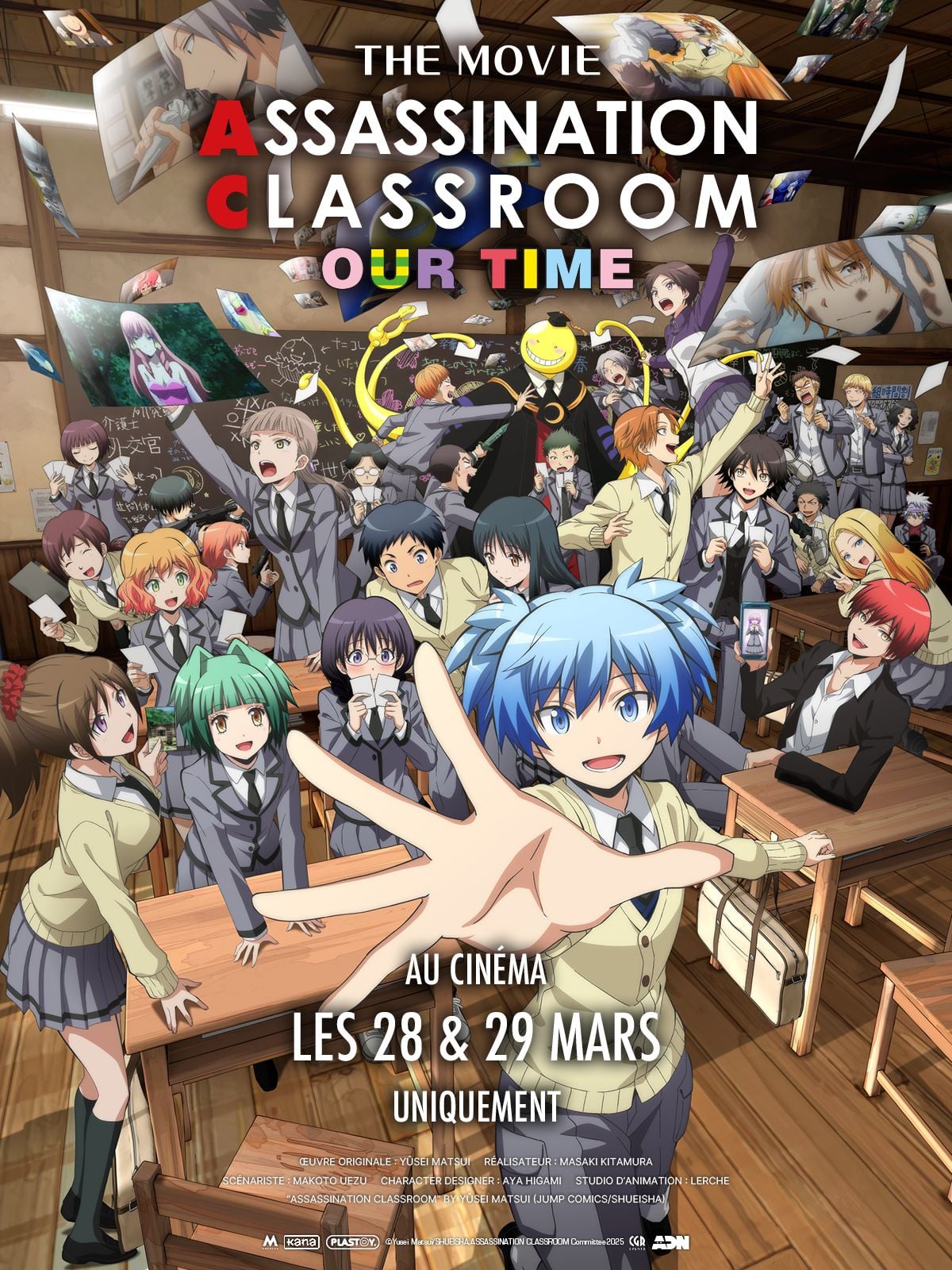 affiche du film Assassination Classroom the Movie: Our Time