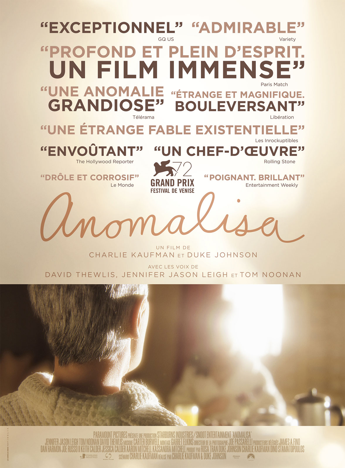affiche du film Anomalisa
