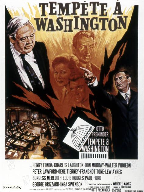 affiche du film Tempête à Washington