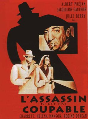 affiche du film L'Assassin n'est pas coupable