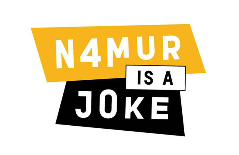 affiche du film Gala d'ouverture Namur is a Joke - Entrée, plat, désastre !