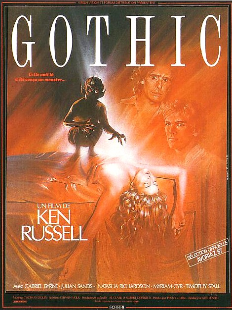 affiche du film Gothic
