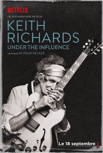 affiche du film Keith Richards: Under the Influence