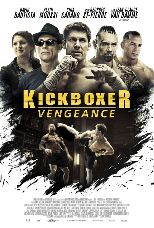 affiche du film Kickboxer : Vengeance