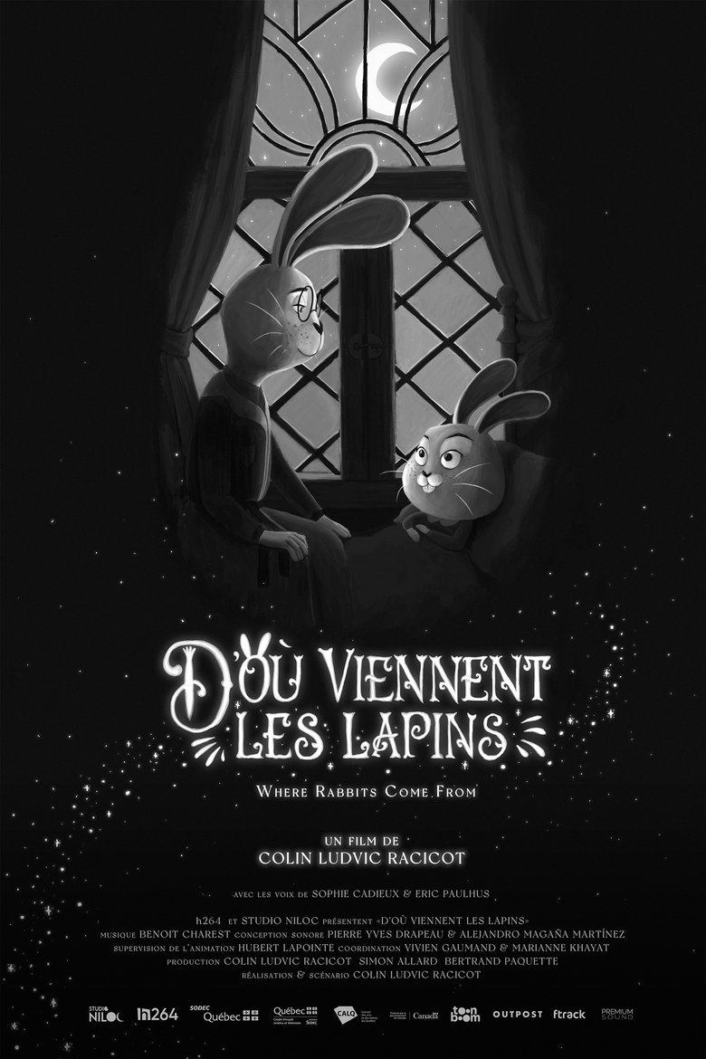 affiche du film D'où viennent les lapins