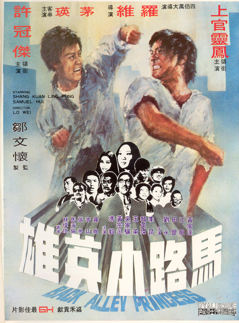affiche du film Acrobatique Kung Fu contre Gang Noir
