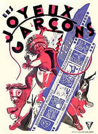 affiche du film Les Joyeux Garcons