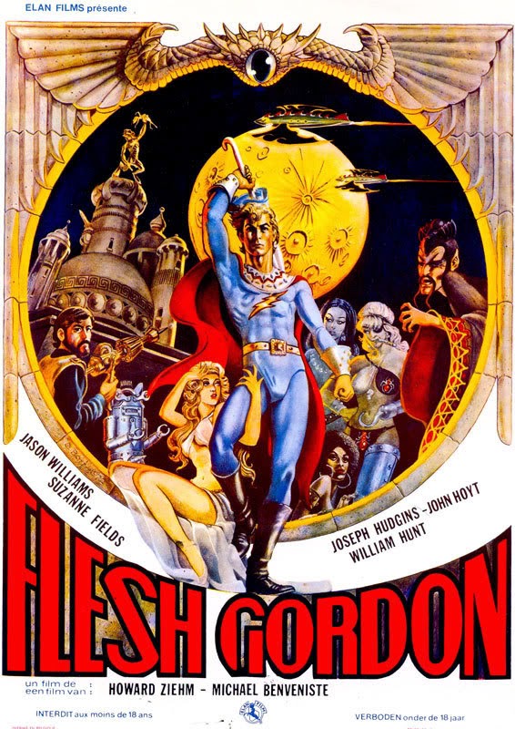 affiche du film Flesh Gordon