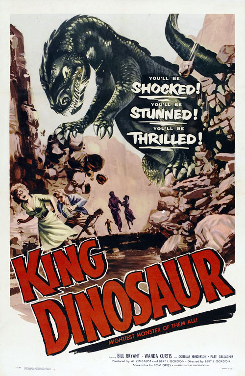 affiche du film King Dinosaur