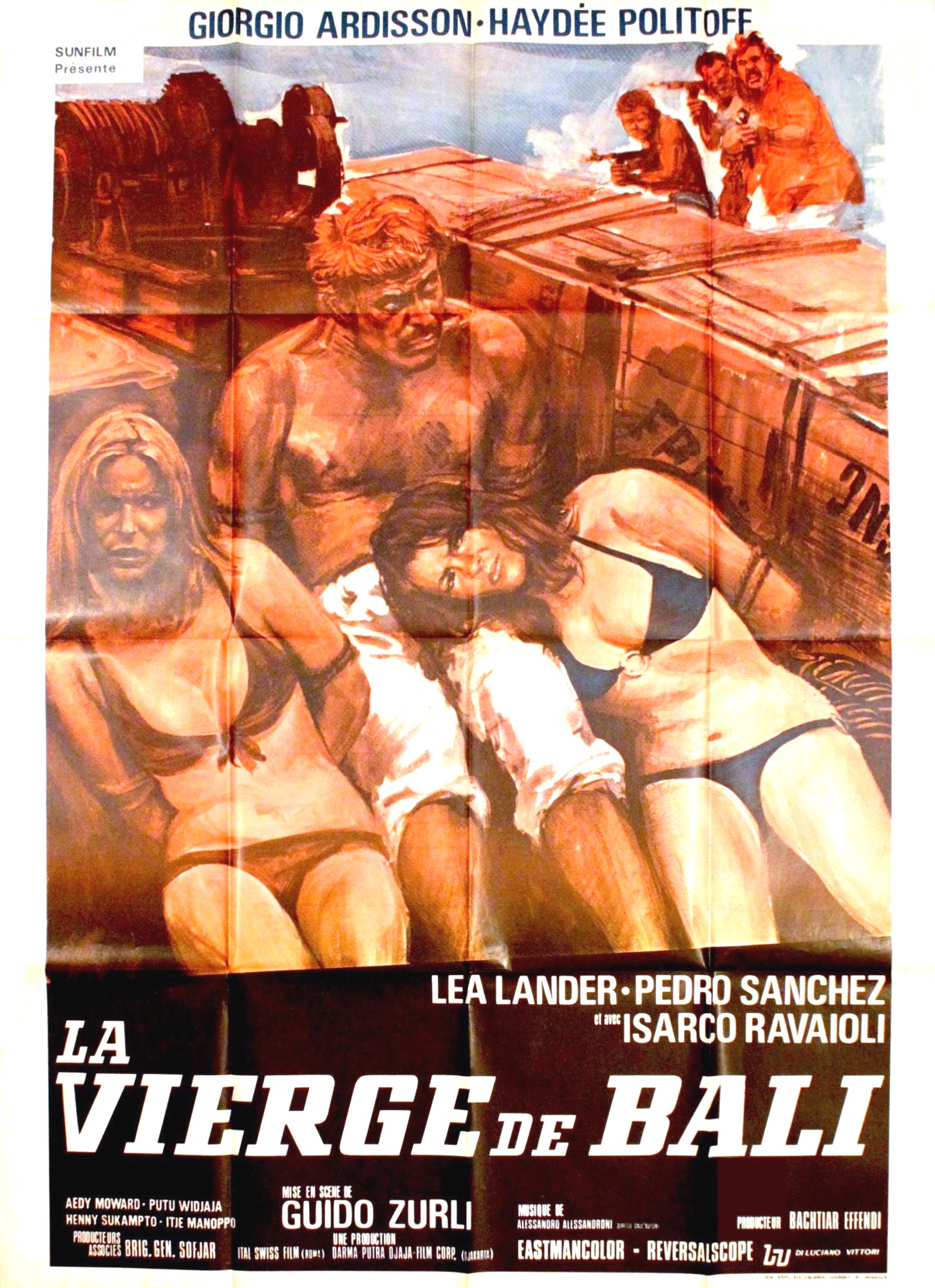 affiche du film La Vierge de Bali