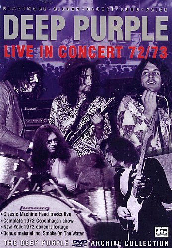 affiche du film Deep Purple: Live in Concert 1972/73