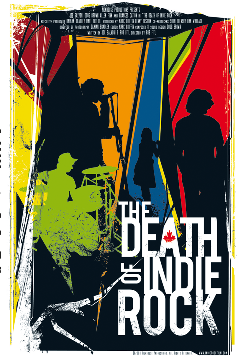 affiche du film The Death of Indie Rock