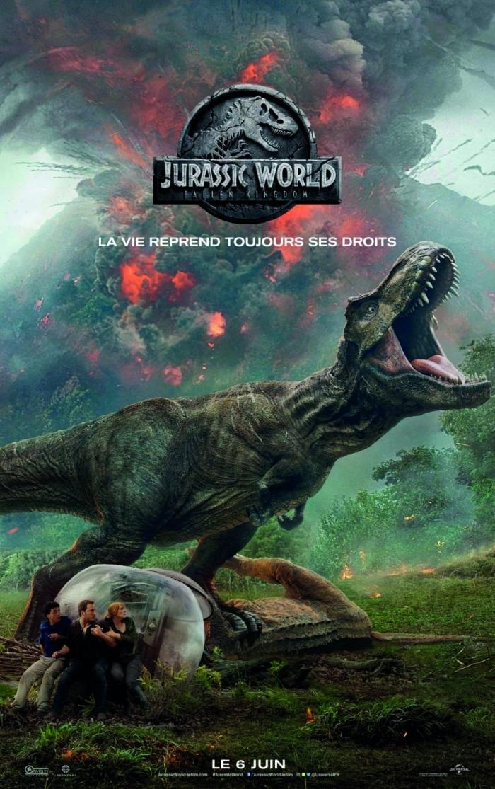 affiche du film Jurassic World: Fallen Kingdom