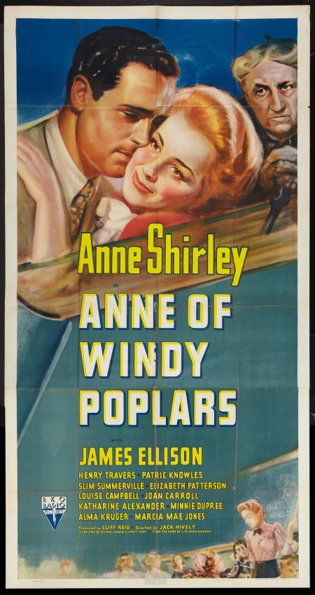 affiche du film Anne of Windy Poplars