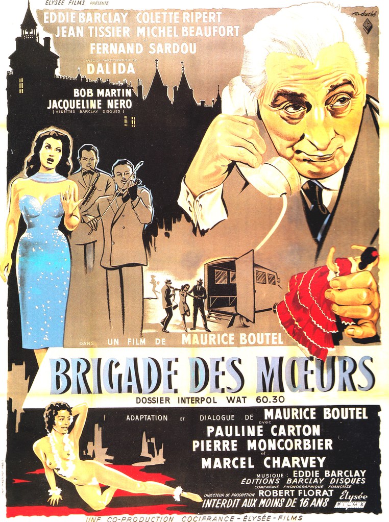 affiche du film Brigade des mœurs