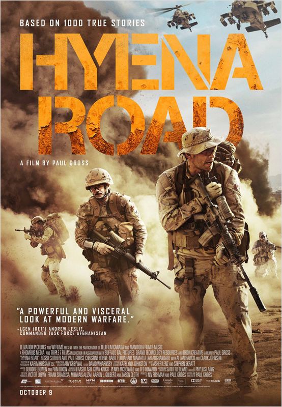 affiche du film Hyena Road