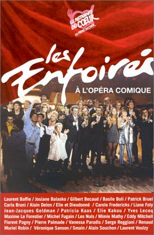affiche du film Les Enfoirés 1995 ... Les Enfoirés à l'Opéra-Comique