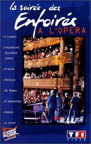 affiche du film Les Enfoirés 1992 ... La Soirée des Enfoirés à l'Opéra