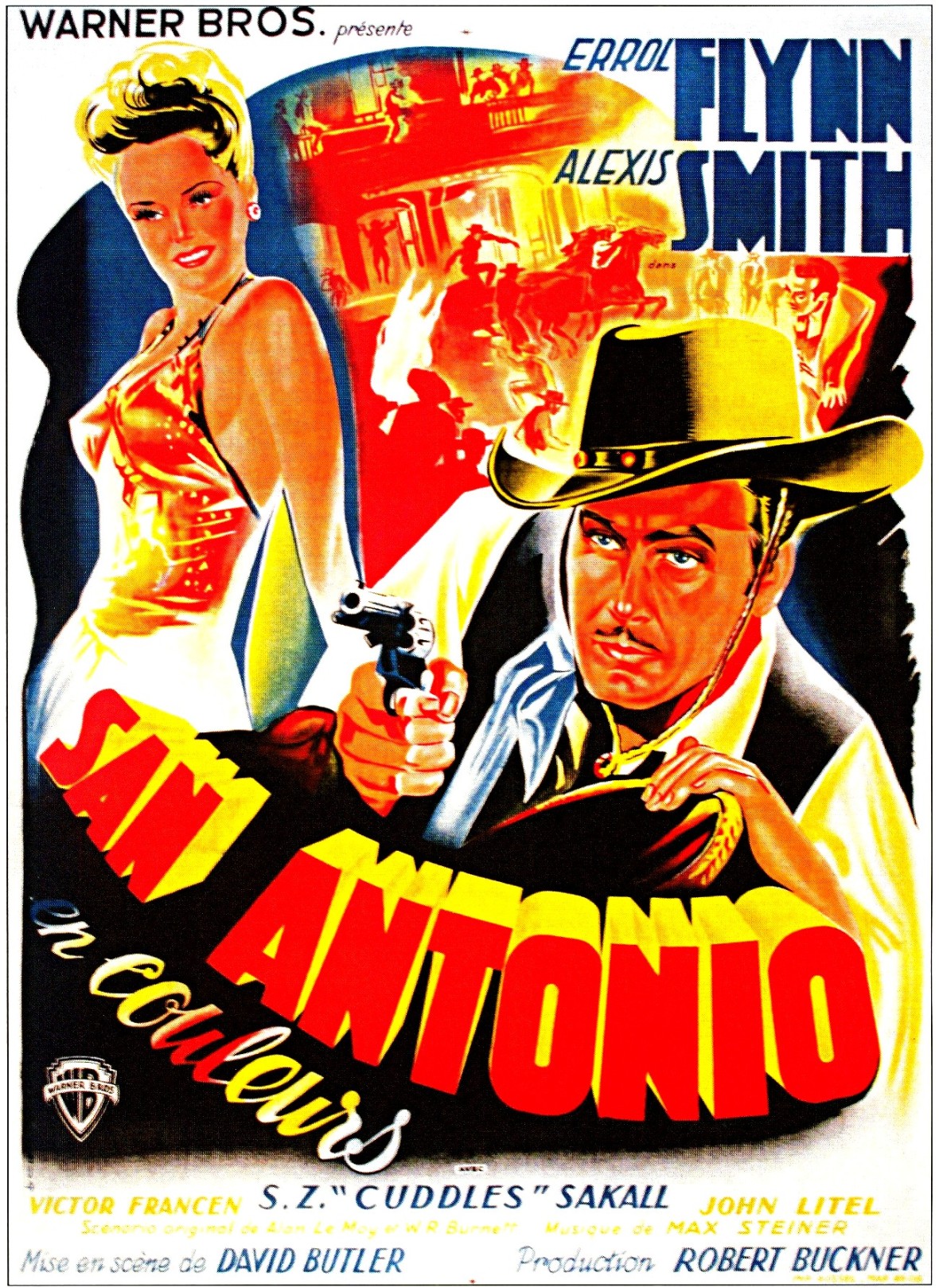 affiche du film San Antonio