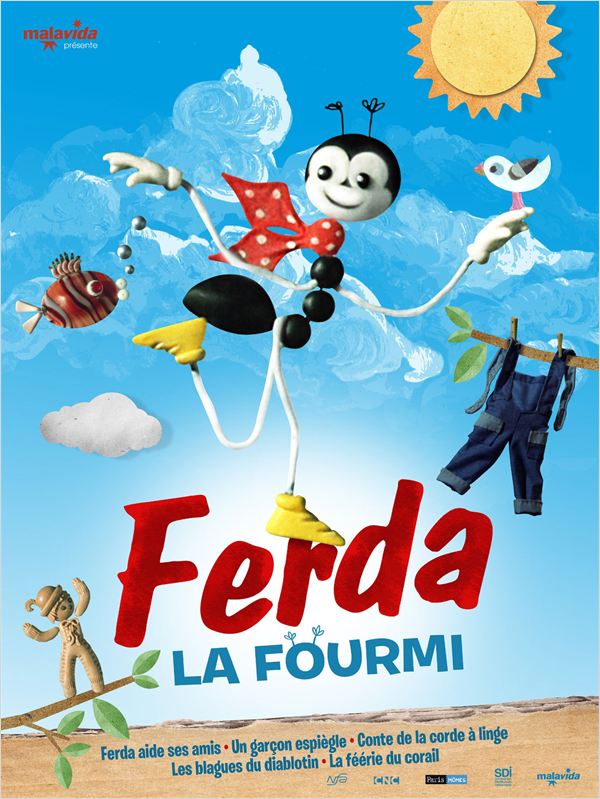 affiche du film Ferda la fourmi