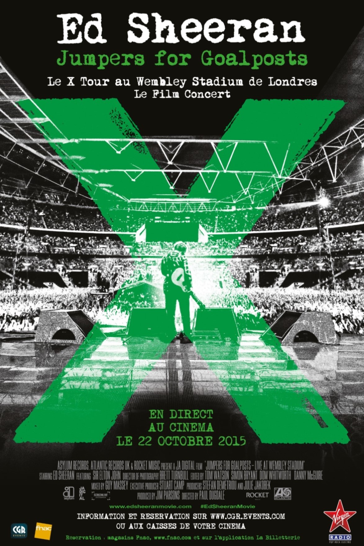 affiche du film Ed Sheeran: Jumpers for Goalposts