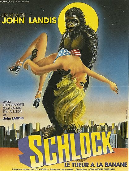 affiche du film Schlock, le tueur à la banane...!