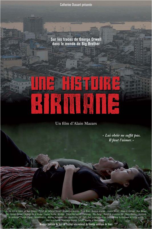 affiche du film Une histoire Birmane