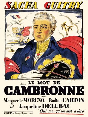 affiche du film Le Mot de Cambronne