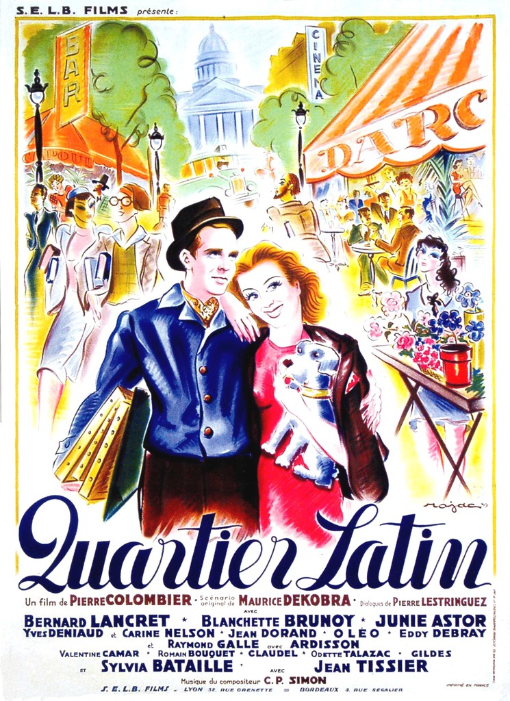 affiche du film Quartier Latin