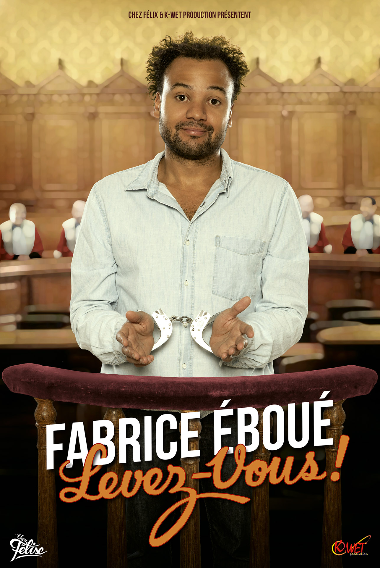 affiche du film Fabrice Éboué: Levez-vous !
