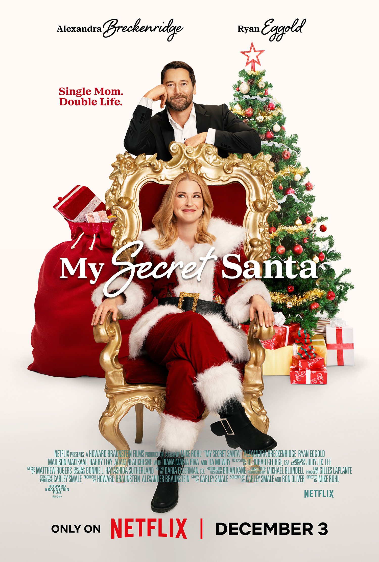 affiche du film My Secret Santa