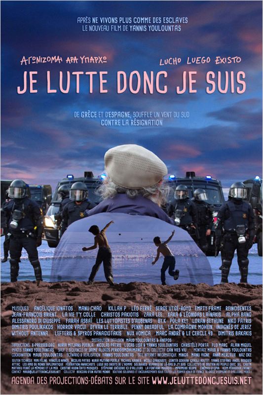 affiche du film Je lutte donc je suis