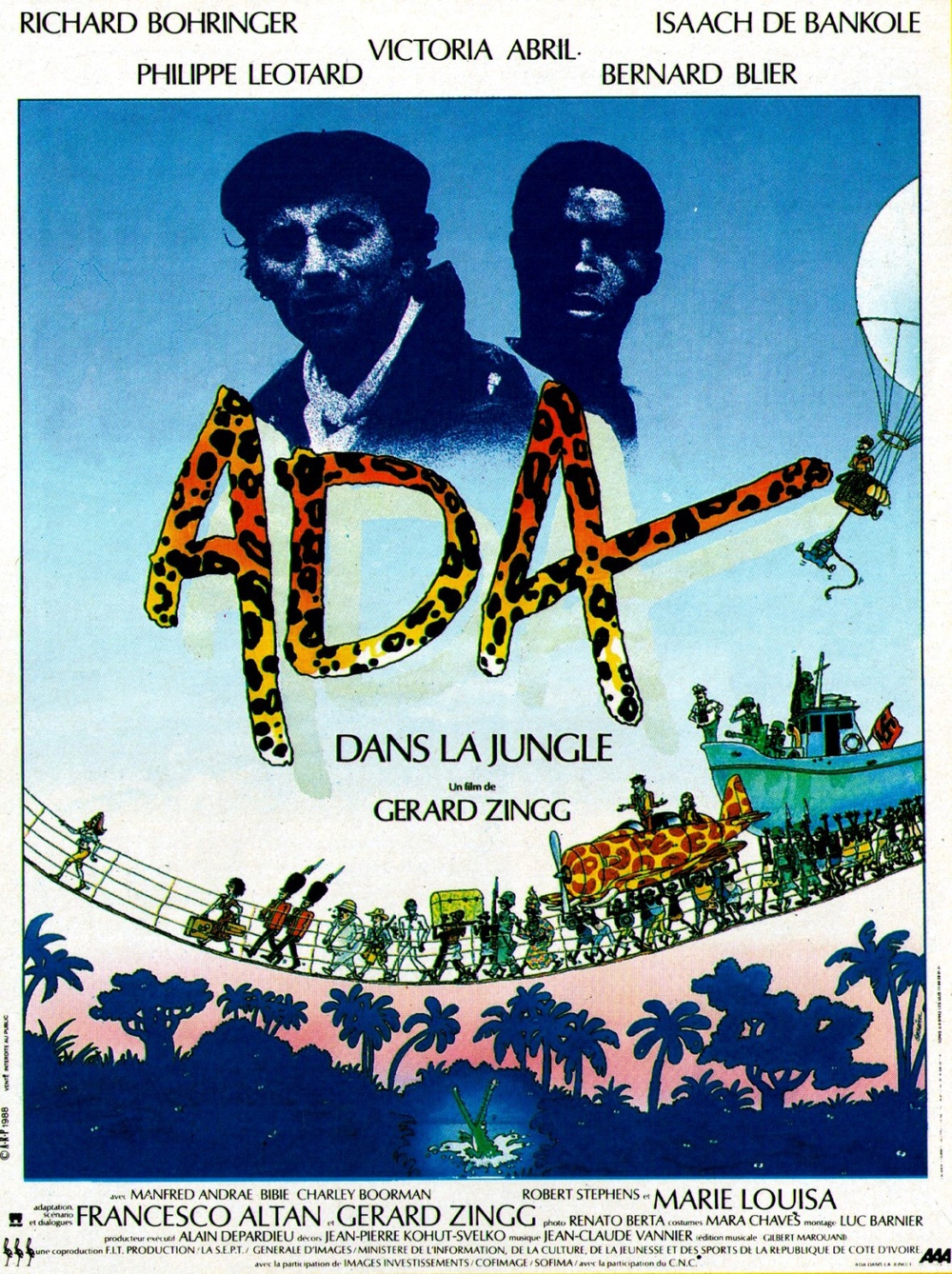 affiche du film Ada dans la jungle