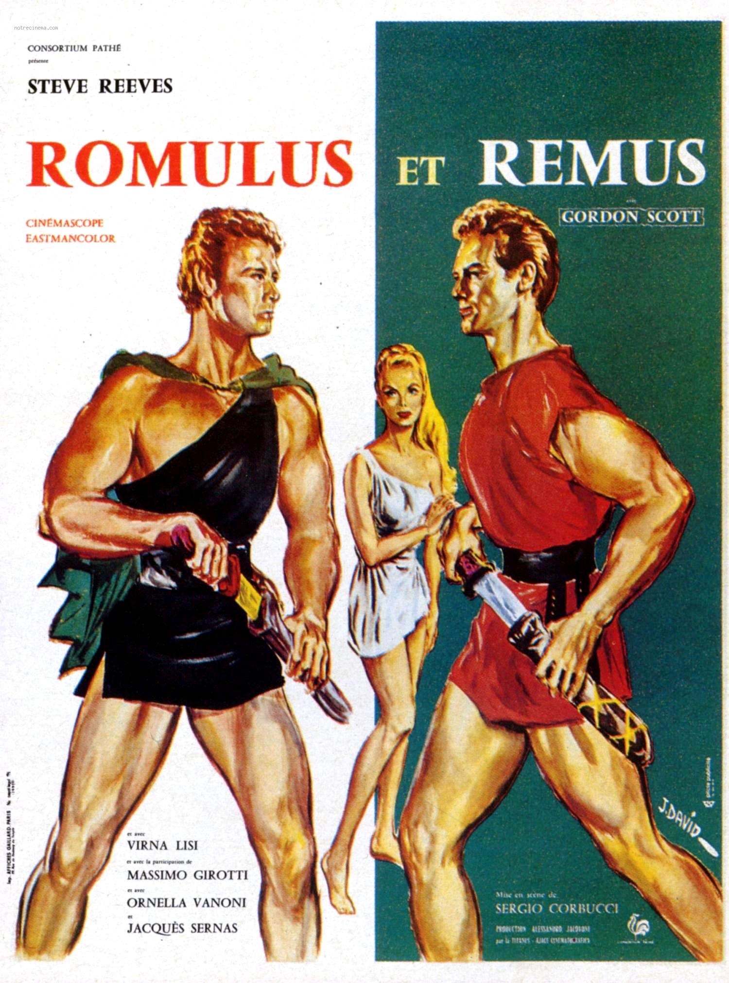 affiche du film Romulus et Rémus